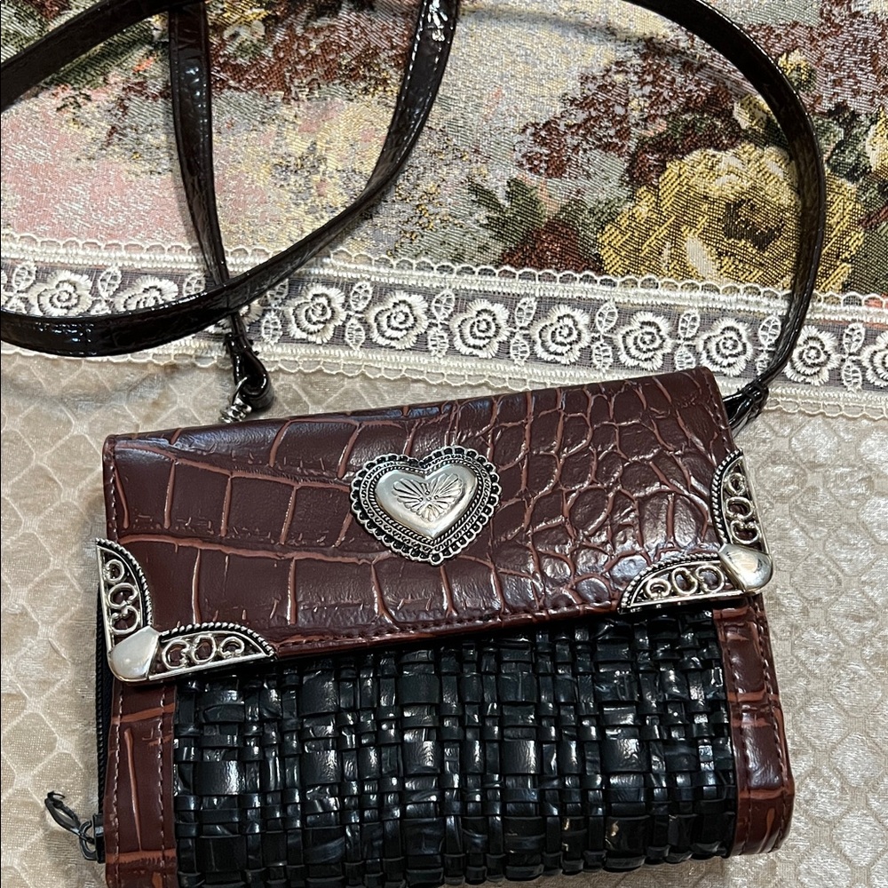 Elegant Brown and Black Women's Bag